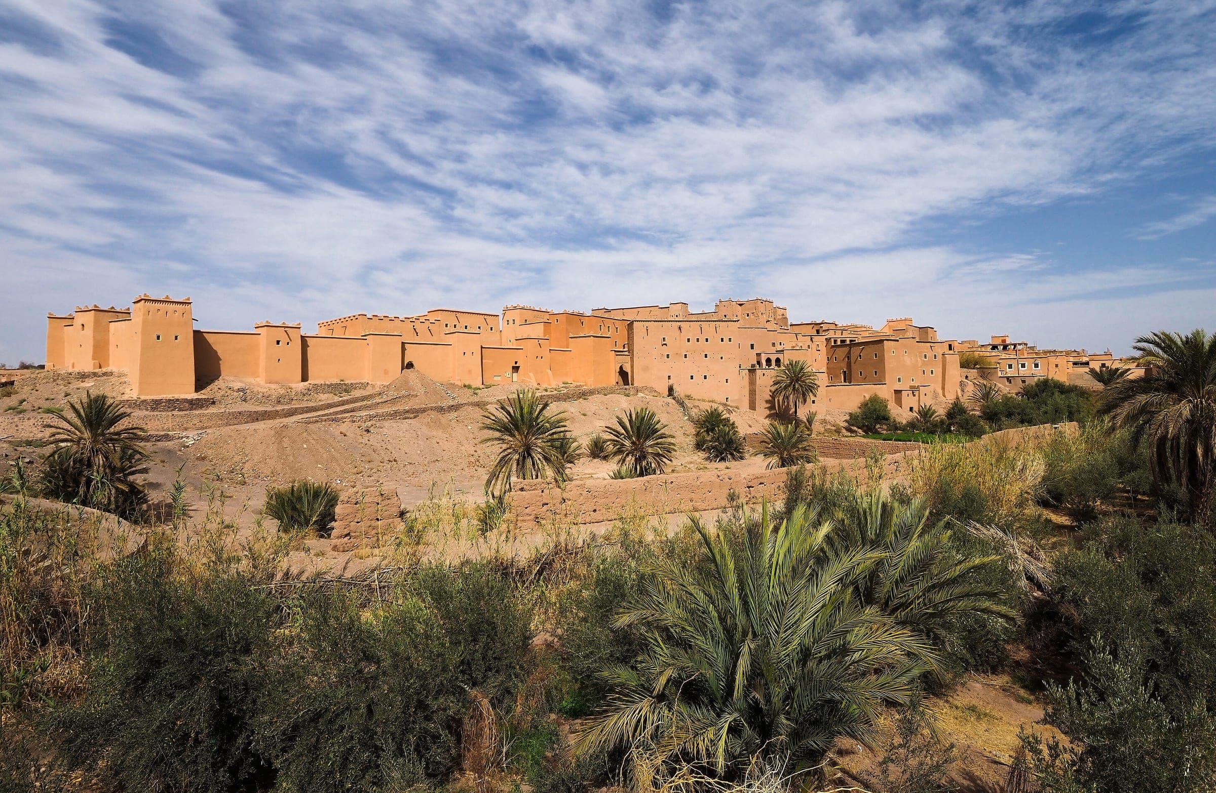 قصبة تاوريرت، عمارة بالتراب المدكوك، بورزازات